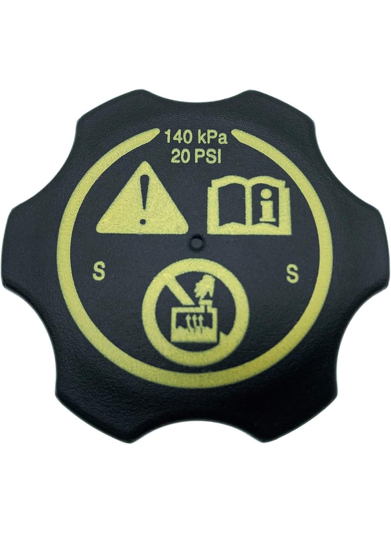 غطاء مخزن التبريد العالمي 2000-2022 لسيارات شيفي، جيمسي، بيويك، كاديلاك - Silverado 1500 2500 3500 Express Avalanche Suburban Captiva Cavalier Equinox Malibu Savana Sierra Yukon غطاء خزان التوربين للتشحيم - Image 1